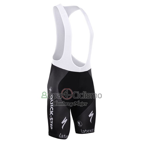 Etixx Quick Step Ropa Ciclismo Culotte Corto 2015 Mangas Cortas Negro y Blanco
